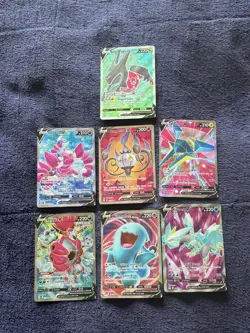 7 Full Art V Pokemon Card Lot (see Description) - Image 1