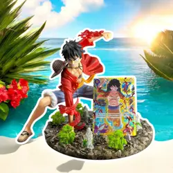 One Piece TCG Manga Card Holder Stand - You Choose! - Rare Display Luffy Gear - Image 2