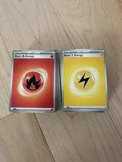 200+ BULK Pokemon Card Lot ALL BASIC ENERGY - Image 1