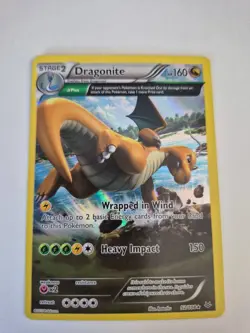 Pokemon XY Roaring Skies Dragonite Holo Rare Card 52/108 Deck Exclusive - Image 1