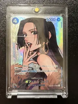 One Piece Card Boa Hancock OP01-078 OP04 SR SP Kingdoms of Intrigue Japanese - Image 2