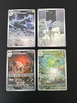 Pokemon White Flare, Black Bolt Lot Of 4 IRs . Card #s B-100,119, W-115,124 - Image 1
