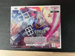 Gundam TCG Newtype Rising Booster Box GD01 Gundam Card Game - English SEALED - Image 1