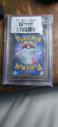 Beckett-graded 2020 Japanese Pokemon TCG Charizard VMAX card from the Starter... - Image 3