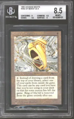 Magic MTG Arabian Nights Ring of Ma'ruf BGS 8.5 (9, 8.5, 8.5, 8) NEAR MINT NM - Image 1