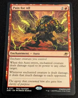 MTG - Pain for All - Edge of Eternities - Pack Fresh!! - Image 1