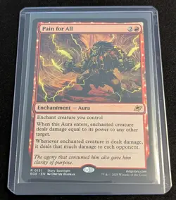 MTG - Pain for All - Edge of Eternities - Pack Fresh!! - Image 2