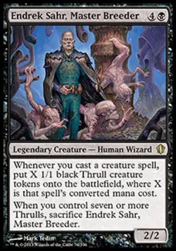 Endrek Sahr, Master Breeder - Light Play MTG Commander 2013 Edition - Image 1