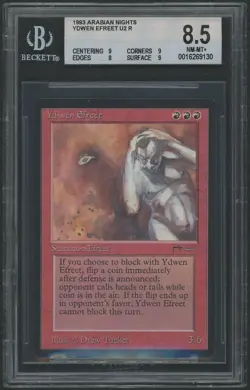 Magic MTG Arabian Nights Ydwen Efreet BGS 8.5 (9.5, 9.5, 8, 9) B+++ NEAR MINT NM - Image 1