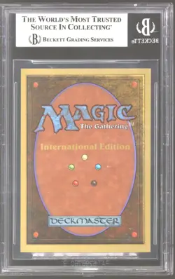 Magic MTG International Collector's Edition Volcanic Island BGS 8.5 NEAR MINT NM - Image 2