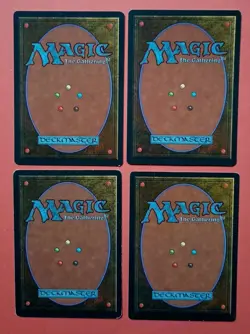 Magic the Gathering MTG Fourth Edition AIR ELEMENTAL X 4 (3 LP/EX &1 MP) U 1995! - Image 2
