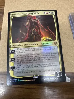MTG Dihada, Binder of Wills Dominaria United Commander 001/048 FOIL Mythic - Image 1