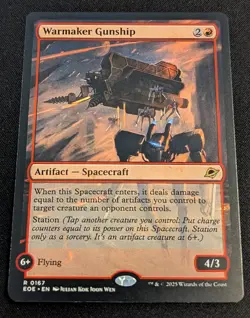 MTG - Warmaker Gunship - Edge of Eternities - Pack Fresh!! - Image 1