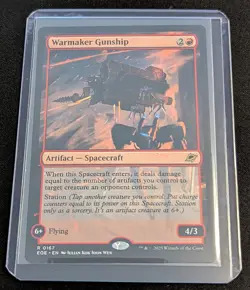 MTG - Warmaker Gunship - Edge of Eternities - Pack Fresh!! - Image 2