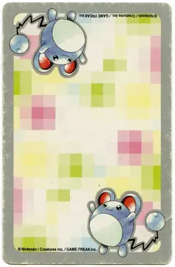 2000 Magcargo 5 of Clubs Pokemon Silver Part 2 Playing Card Japan Original - Image 3