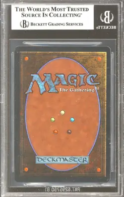 Magic MTG Arabian Nights Ali from Cairo BGS 8.5 (9, 8.5, 9.5, 8.5) NEAR MINT NM - Image 2
