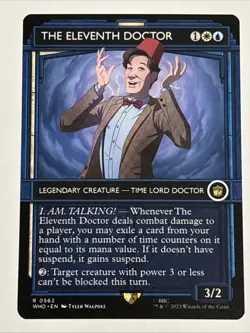MTG Universes Beyond: Doctor Who The Eleventh Doctor Showcase 0562 NM Rare - Image 1