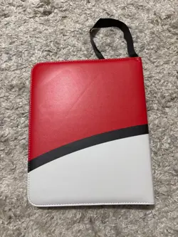 Big card holder binder Poke Ball, with Lighting Pokemon 9 Pocket Zipper Binder - Image 5
