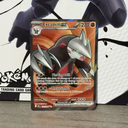 2025 POKEMON SV BLACK BOLT - BLK EN #160/086 EXCADRILL EX ULTRA RARE - Image 1