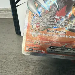 2025 POKEMON SV BLACK BOLT - BLK EN #160/086 EXCADRILL EX ULTRA RARE - Image 4