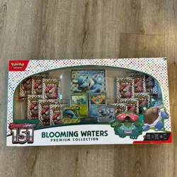 Pokemon 151 Blooming Waters Premium Collection NEW Sealed - Image 1