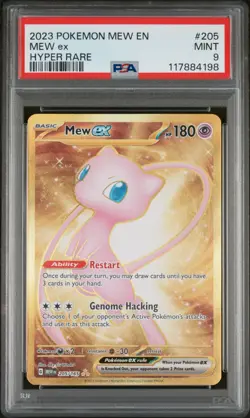 Pokemon TCG - Mew ex 205/165 - PSA 9 Mint - Scarlet & Violet: 151 Hyper Rare - Image 3