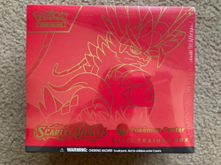 Pokemon Scarlet & Violet Elite Trainer Box Koraidon Pokemon Center ETB SEALED - Image 1