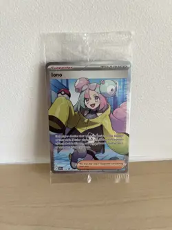 Pokemon Scarlet & Violet Iono Premium Tournament SVP124 Black Star Promo SEALED - Image 1