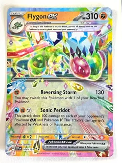 Flygon ex 106/191 Double Rare Surging Sparks Pokemon TCG Pack Fresh Near Mint NM - Image 1