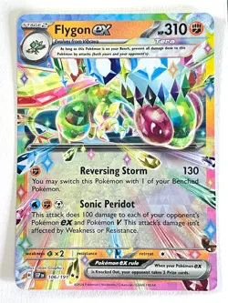 Flygon ex 106/191 Double Rare Surging Sparks Pokemon TCG Pack Fresh Near Mint NM - Image 3