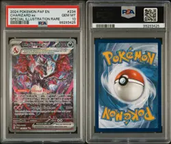 2024 Pokemon Paldean Fates Charizard Ex #234 Special Illustration Rare PSA 10 - Image 3