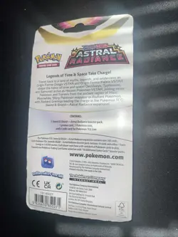 Pokemon Astral Radiance Blister Pack With Coin - Image 4
