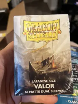 Japanese Dual Matte Valor 60 ct Dragon Shield YuGiOh Sleeves New - Image 1