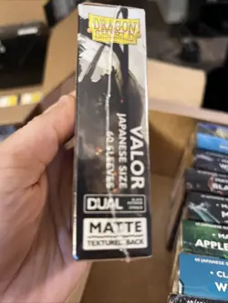 Japanese Dual Matte Valor 60 ct Dragon Shield YuGiOh Sleeves New - Image 4