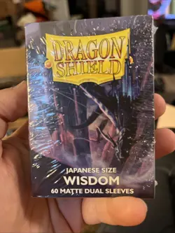Japanese Dual Matte Wisdom 60 ct Dragon Shield YuGiOh Sleeves New - Image 1