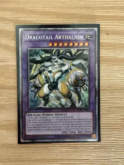 yugioh Dracotail arthalion starlight rare jush-en006 jush NM - Image 1
