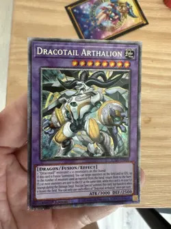 yugioh Dracotail arthalion starlight rare jush-en006 jush NM - Image 2