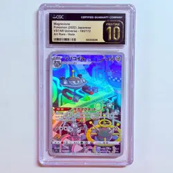 CGC 10 Pristine Magnezone 193/172 AR Art Rare VSTAR Universe s12a Pokemon Card - Image 1