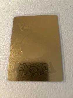 Pokemon Pikachu Mega Rayquaza 780hp Gold Foil Fan Art Card 006 - Image 2