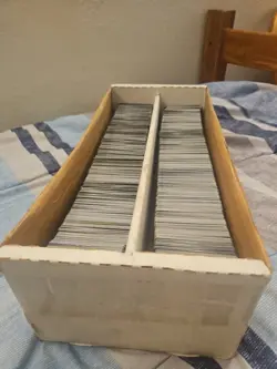 Magic The Gathering Cards Mixed Cards In Box Lot Including Halografics and More - Image 1