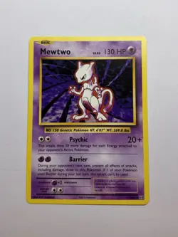 Mewtwo 51/108 Non-Holo Rare XY Evolutions 2016 Pokemon Card NM - Image 1