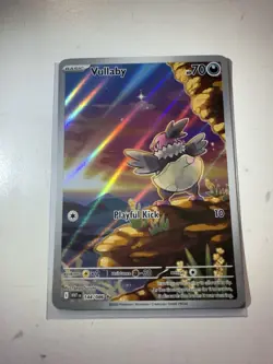 Vullaby 144/086Sv: Black Bolt Holo English Near Mint Pokemon Card - Image 1