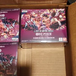 ONE PIECE CARD GAME: A FIST OF DIVINE SPEED OP11 Booster Box *IN STOCK - Image 1