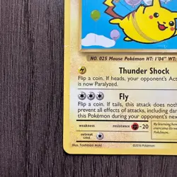 Flying Pikachu 110/108 Evolutions Regular Rare HP Pokemon Card TCG - Image 4