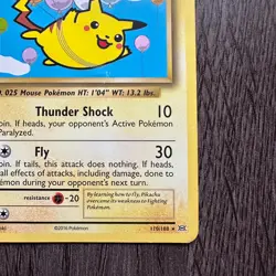 Flying Pikachu 110/108 Evolutions Regular Rare HP Pokemon Card TCG - Image 5