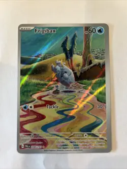 Pokemon TCG Frigibax Scarlet & Violet Paldea Evolved Holo Card 208/193 - Image 1