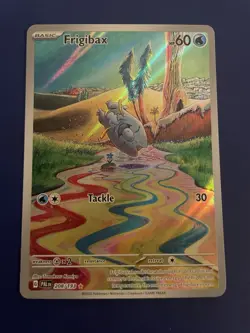 Pokemon TCG Frigibax Scarlet & Violet Paldea Evolved Holo Card 208/193 - Image 1