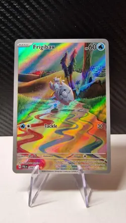 Pokemon TCG Frigibax Scarlet & Violet Paldea Evolved Holo Card 208/193 - Image 1