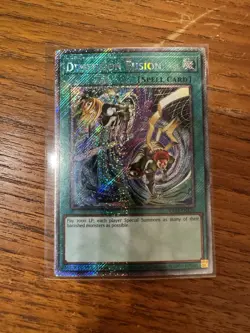 Dimension Fusion RA03-EN136 Platinum Secret Rare 1st Edition NM Edison Yugioh - Image 1