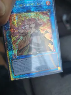 Yu-Gi-Oh Hiita the Fire Charmer, Ablaze RA04-EN074 Quarter Century Secret Rare - Image 2